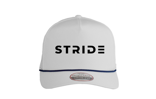 Stride Snapback (White/Black)