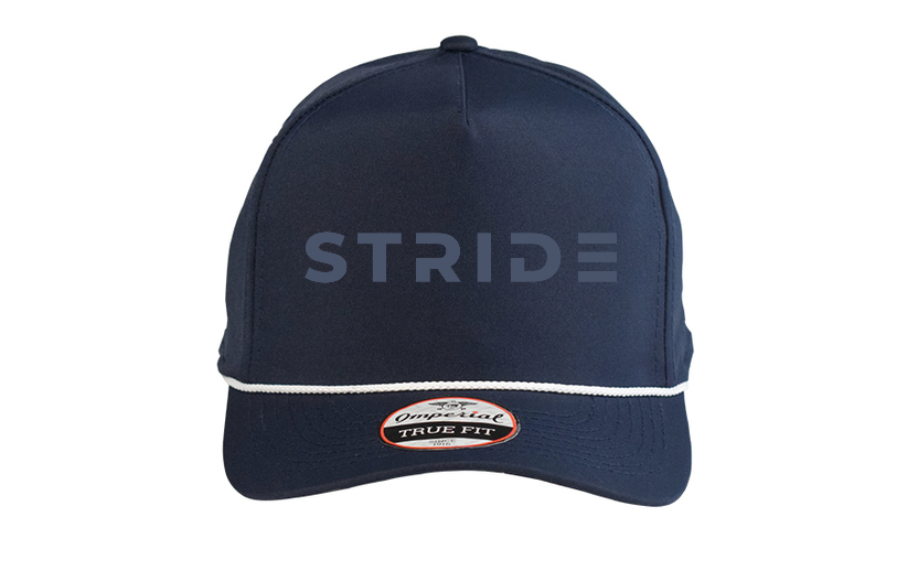 Stride Snapback (Navy/Grey)